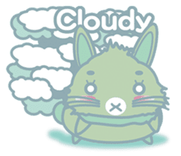 USAMAN(rabbit shaped sweet)Colorful Ver. sticker #89912