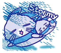 USAMAN(rabbit shaped sweet)Colorful Ver. sticker #89914