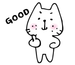 Cat Dude sticker #90358