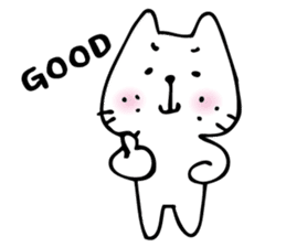 Cat Dude sticker #90358