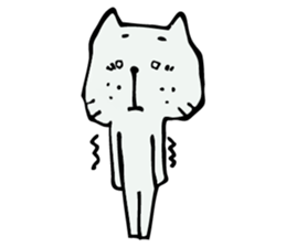 Cat Dude sticker #90360