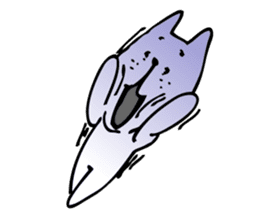 Cat Dude sticker #90361