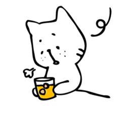 Cat Dude sticker #90367