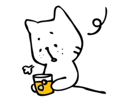 Cat Dude sticker #90367