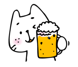 Cat Dude sticker #90368