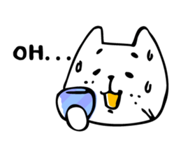 Cat Dude sticker #90372