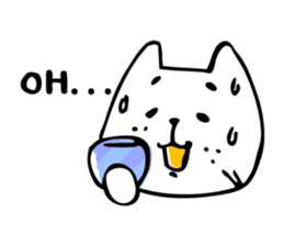 Cat Dude sticker #90372