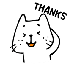 Cat Dude sticker #90373