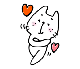 Cat Dude sticker #90374