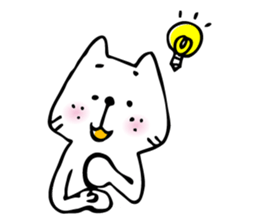 Cat Dude sticker #90377