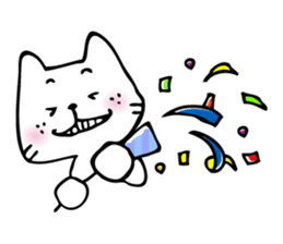 Cat Dude sticker #90378