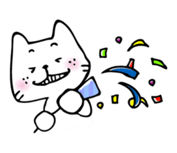 Cat Dude sticker #90378