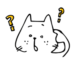 Cat Dude sticker #90382