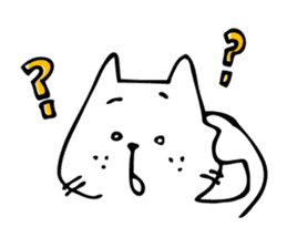 Cat Dude sticker #90382