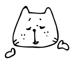 Cat Dude sticker #90383