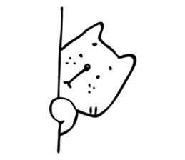 Cat Dude sticker #90384