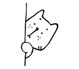 Cat Dude sticker #90384