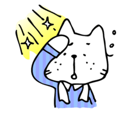 Cat Dude sticker #90385