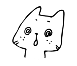 Cat Dude sticker #90386