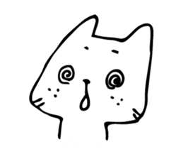 Cat Dude sticker #90386