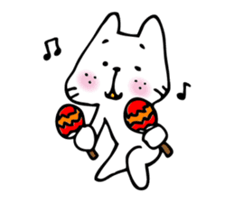 Cat Dude sticker #90389