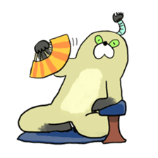 Day-to-day fun of MUJIINA sticker #90691