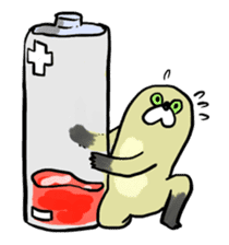 Day-to-day fun of MUJIINA sticker #90697