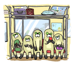 Day-to-day fun of MUJIINA sticker #90705