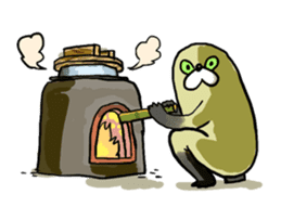 Day-to-day fun of MUJIINA sticker #90707