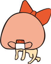 ribobonchan sticker #90719