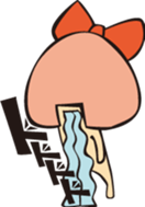 ribobonchan sticker #90722