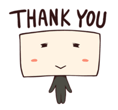 Tofu-kun sticker #91284