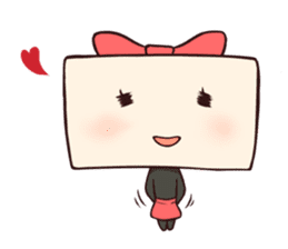 Tofu-kun sticker #91289