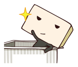 Tofu-kun sticker #91296