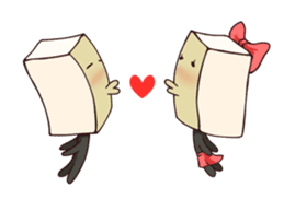 Tofu-kun sticker #91306
