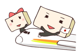 Tofu-kun sticker #91308