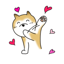 A Japanese dog, Maru sticker #91436