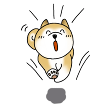 A Japanese dog, Maru sticker #91452