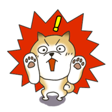 A Japanese dog, Maru sticker #91456