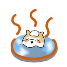 A Japanese dog, Maru sticker #91460