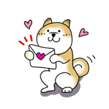 A Japanese dog, Maru sticker #91463