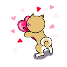 A Japanese dog, Maru sticker #91469