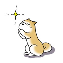 A Japanese dog, Maru sticker #91471