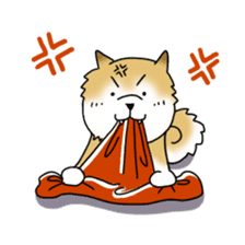 A Japanese dog, Maru sticker #91474