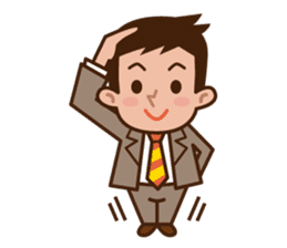 Fight! Businessman Anko. sticker #92076