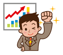 Fight! Businessman Anko. sticker #92078