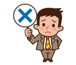 Fight! Businessman Anko. sticker #92087