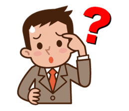 Fight! Businessman Anko. sticker #92089