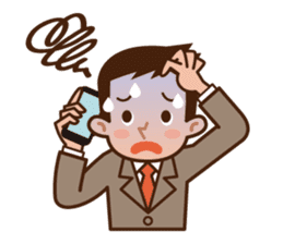 Fight! Businessman Anko. sticker #92091