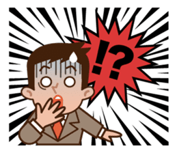 Fight! Businessman Anko. sticker #92102